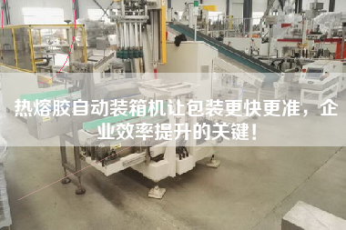 熱熔膠自動(dòng)裝箱機(jī)讓包裝更快更準(zhǔn)，企業(yè)效率提升的關(guān)鍵！