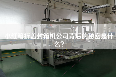 小紙箱折蓋封箱機(jī)公司背后的秘密是什么？