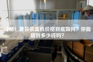 揭秘！兼容裝盒機價格到底如何？你能猜到多少錢嗎？