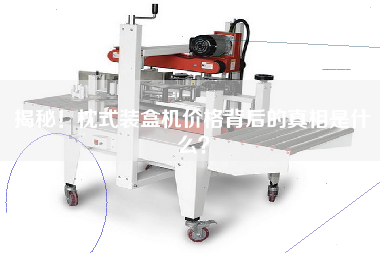 揭秘！枕式裝盒機價格背后的真相是什么？