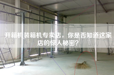 開箱機裝箱機專賣店，你是否知道這家店的驚人秘密？