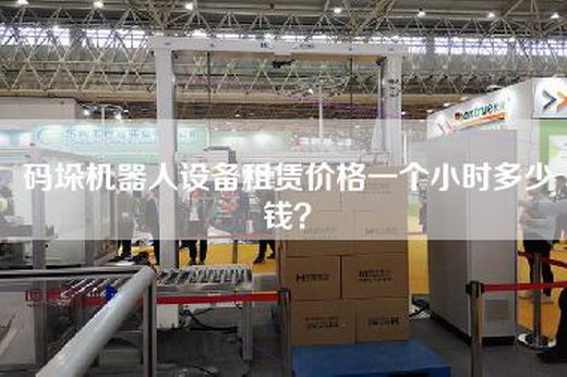 碼垛機器人設備租賃價格一個小時多少錢？