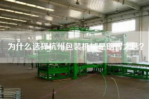 為什么選擇杭州包裝機(jī)械是明智之選？