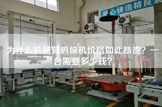 為什么機械臂碼垛機價格如此昂貴？一臺需要多少錢？