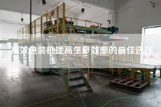 高效包裝機(jī)提高生產(chǎn)效率的最佳選擇