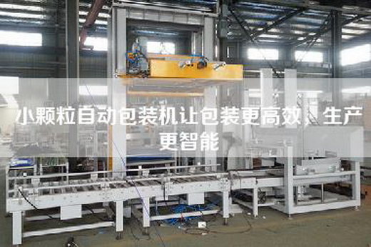 小顆粒自動包裝機(jī)讓包裝更高效，生產(chǎn)更智能