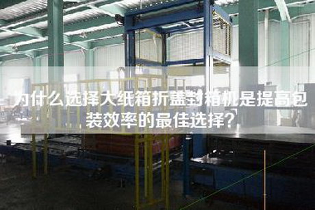 為什么選擇大紙箱折蓋封箱機(jī)是提高包裝效率的最佳選擇？