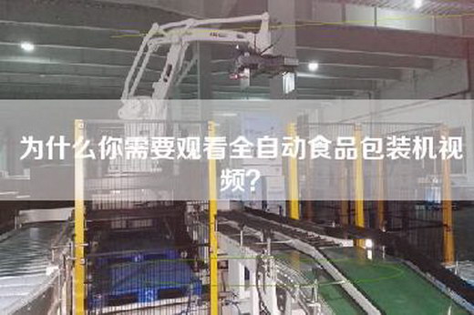 為什么你需要觀看全自動食品包裝機視頻？