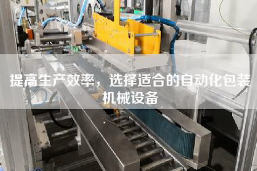 提高生產(chǎn)效率，選擇適合的自動(dòng)化包裝機(jī)械設(shè)備