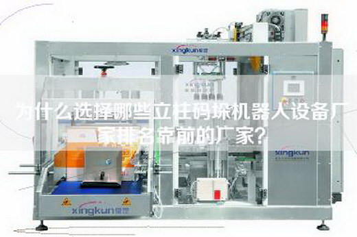 為什么選擇哪些立柱碼垛機(jī)器人設(shè)備廠家排名靠前的廠家？