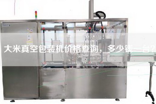 大米真空包裝機(jī)價格查詢，多少錢一臺？